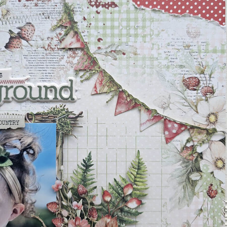 Nature's Playground - Layout by Michelle