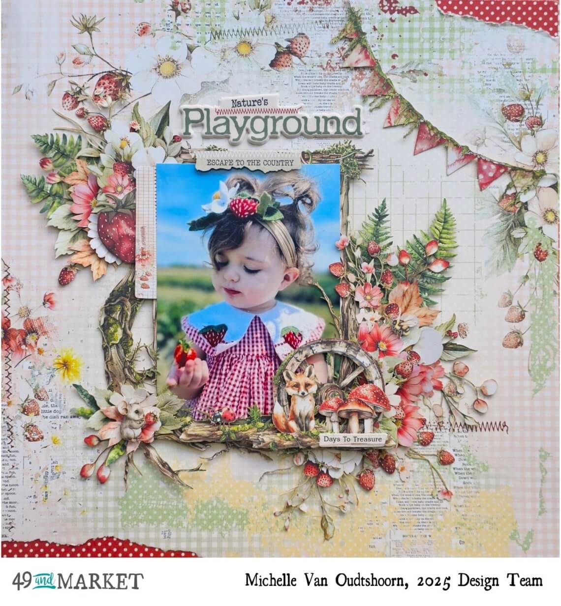 Nature's Playground - Layout by Michelle