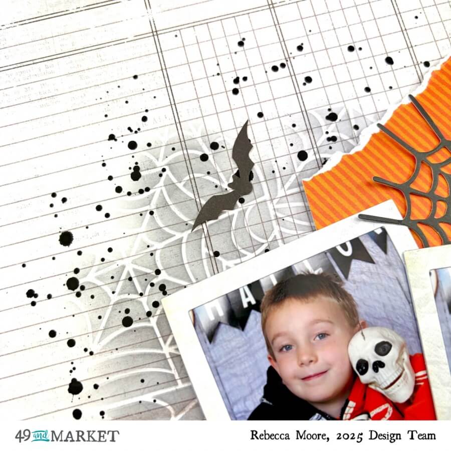 October Magic - Layout by Rebecca
