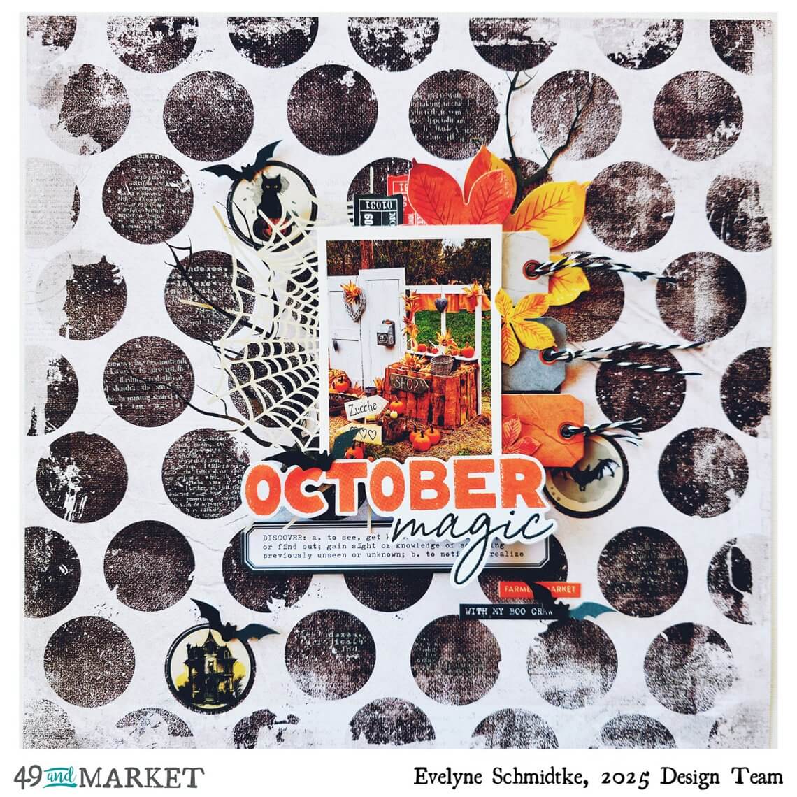 October Magic - Layout by Evy