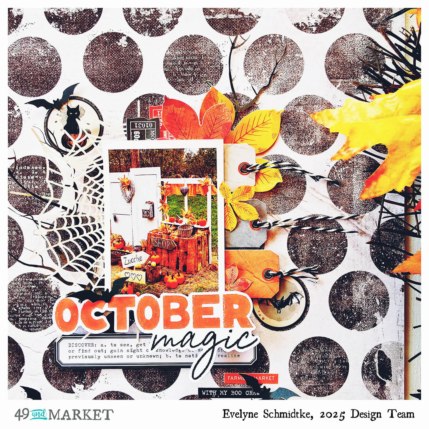 October Magic - Layout by Evy