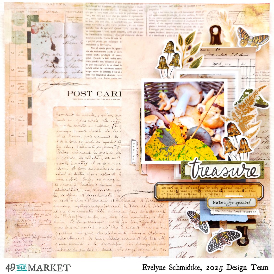 Nature Treasure - Layout by Evy