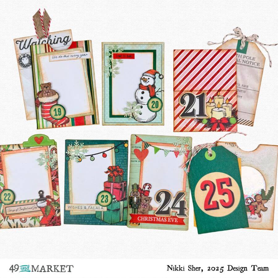 Mistletoe and Memories December Advent by Nikki