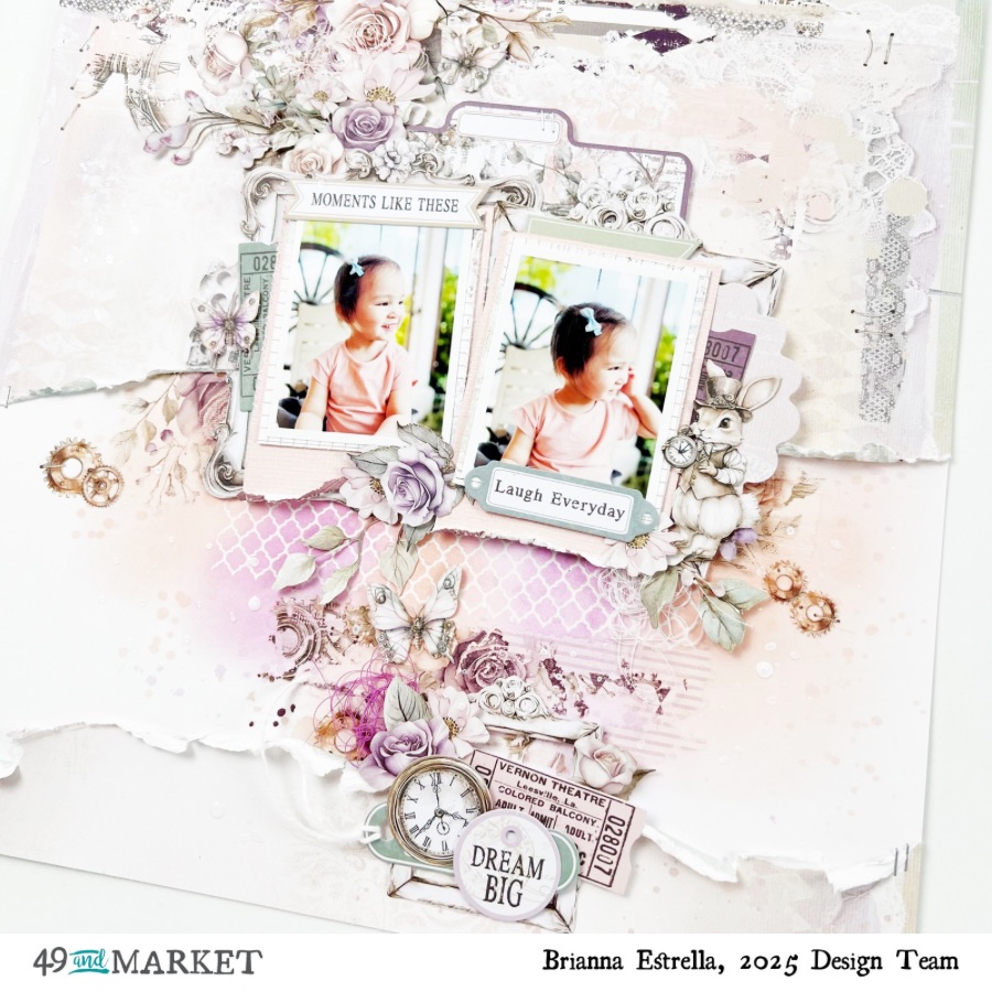 Moments Like These - Layout by Brianna