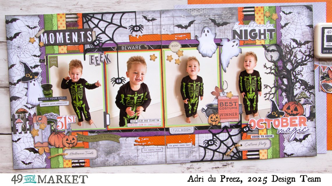 October Magic - Double layout by Adri
