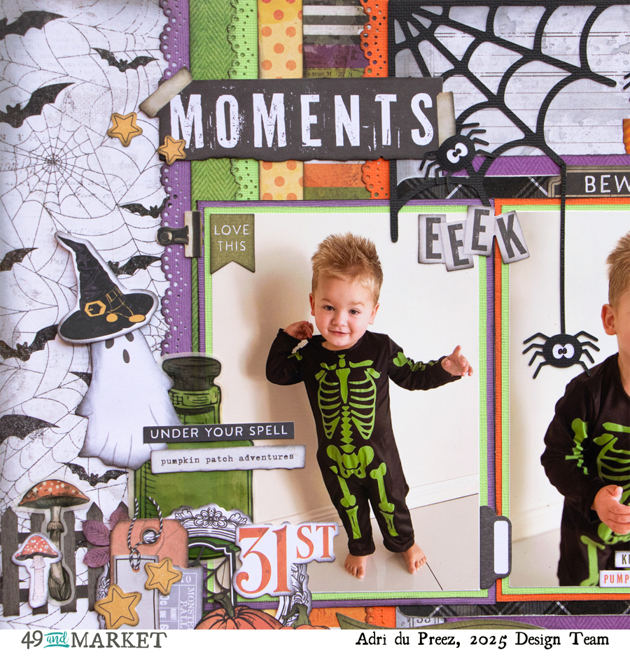 October Magic - Double layout by Adri