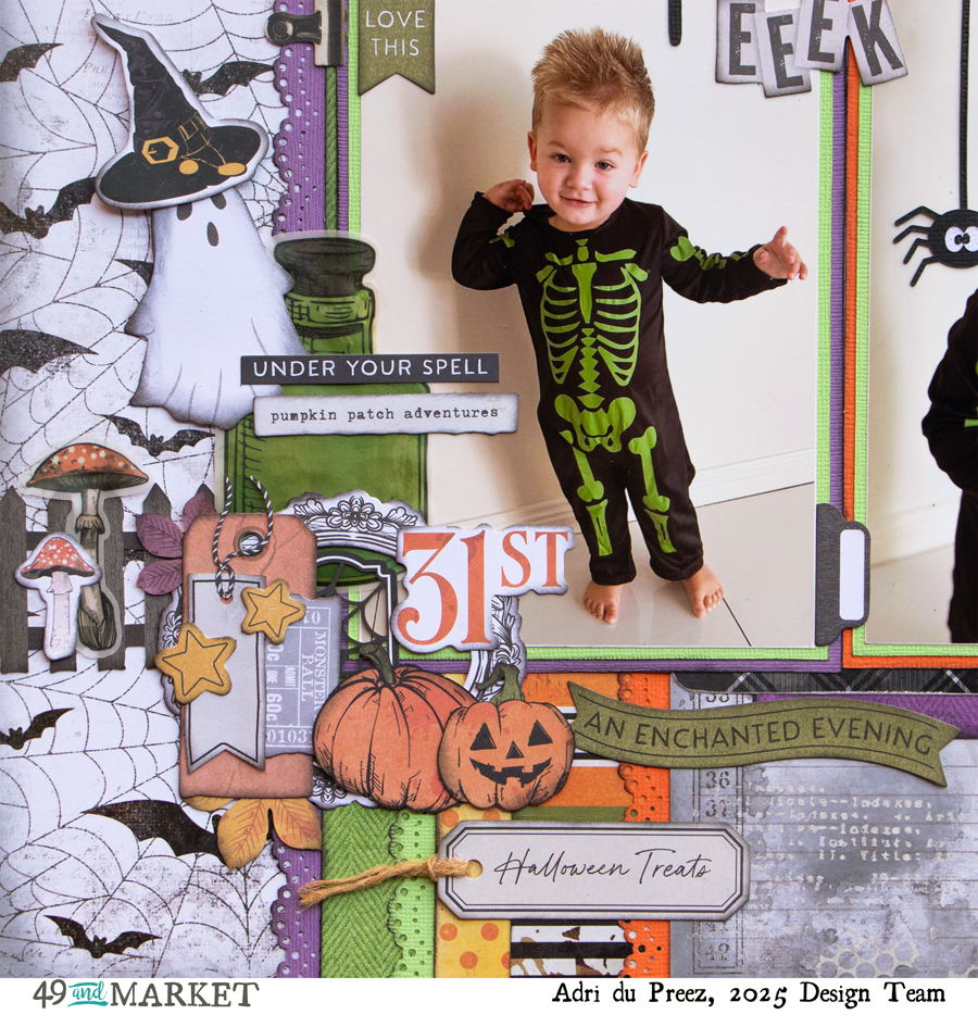 October Magic - Double layout by Adri