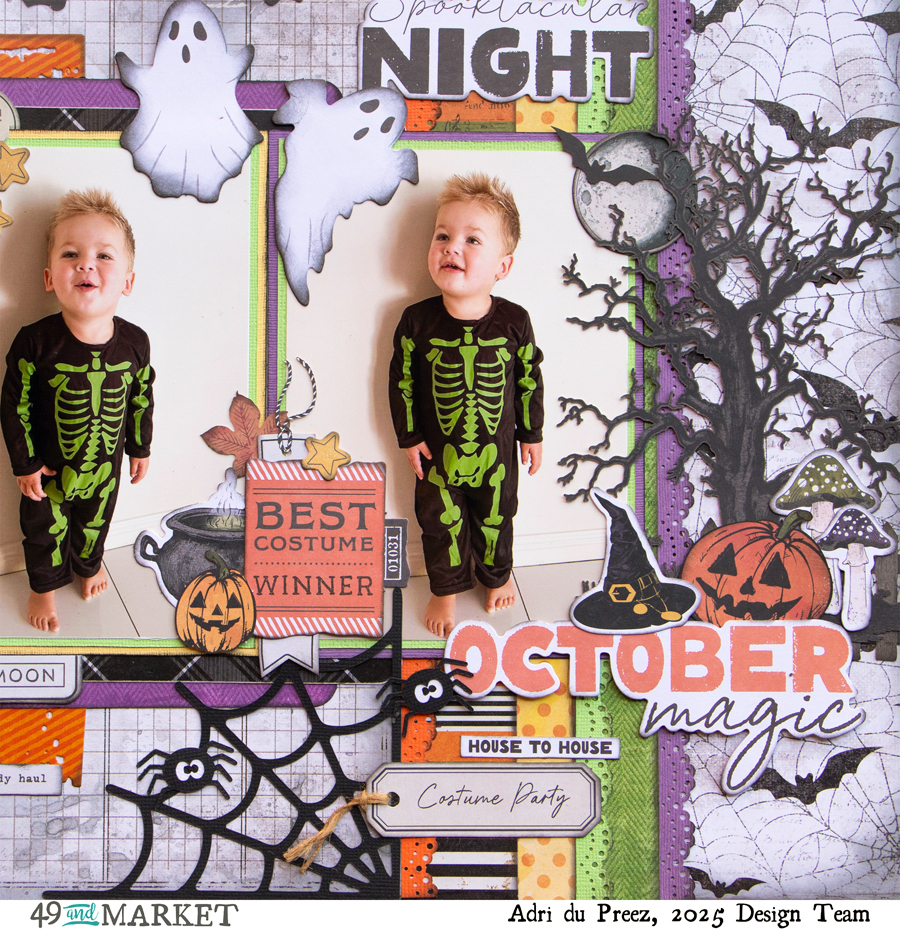October Magic - Double layout by Adri