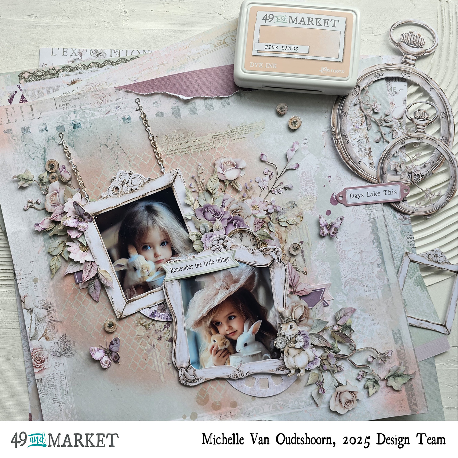 Remember the Little Things - Layout by Michelle