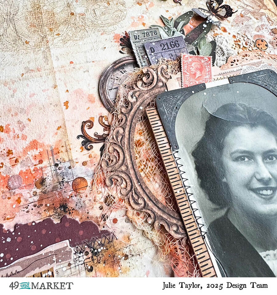 A Timeless Beauty - Layout by Julie