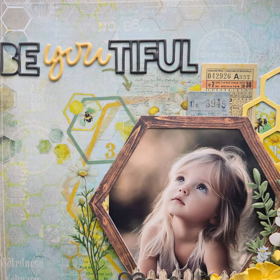 BE-you-TIFUL - Layout by Michelle