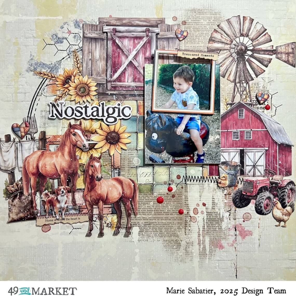 Nostalgic - Layout by Marie