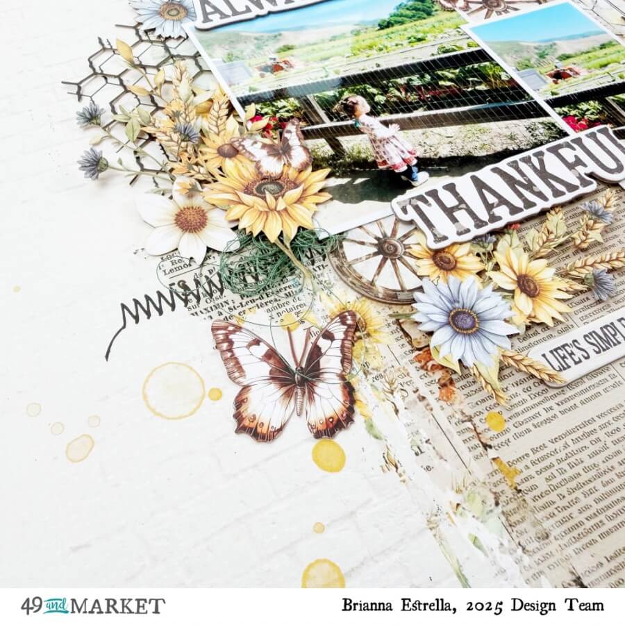 Always Thankful - Layout by Brianna