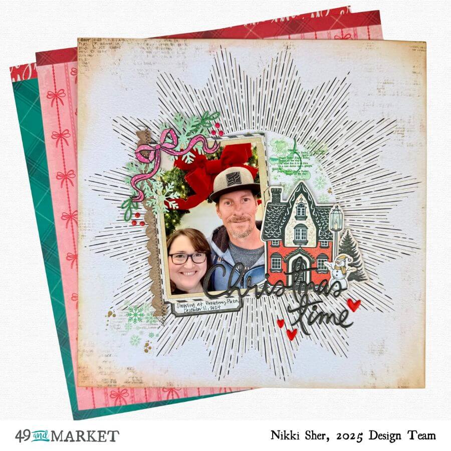  Christmas Time - Layout by Nikki