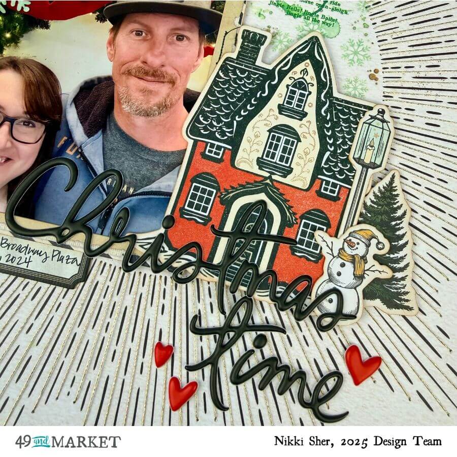  Christmas Time - Layout by Nikki