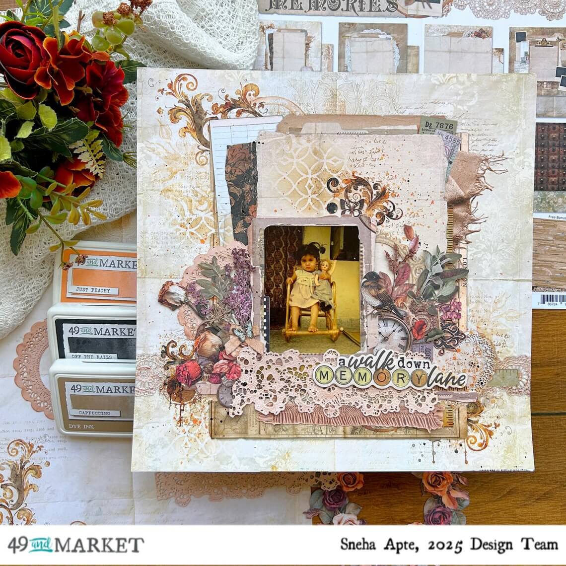 A Walk Down Memory Lane - Layout by Sneha