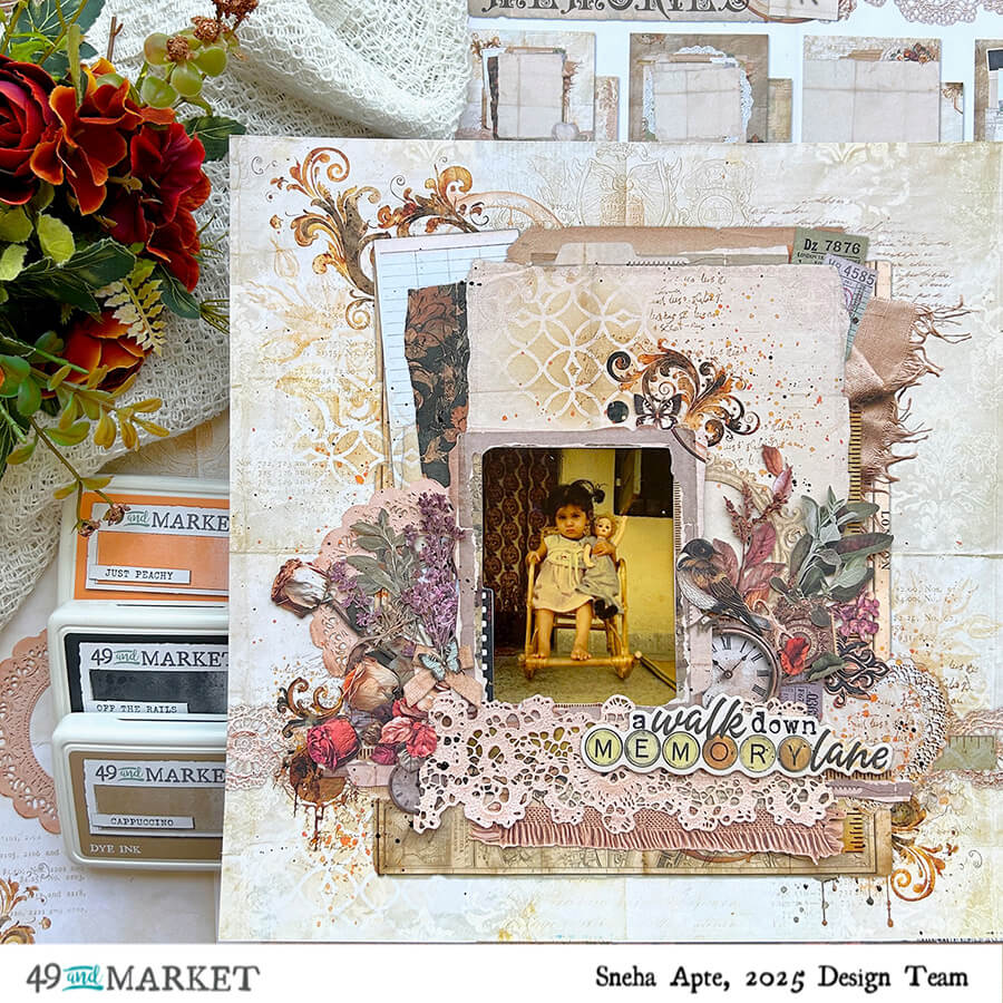 A Walk Down Memory Lane - Layout by Sneha