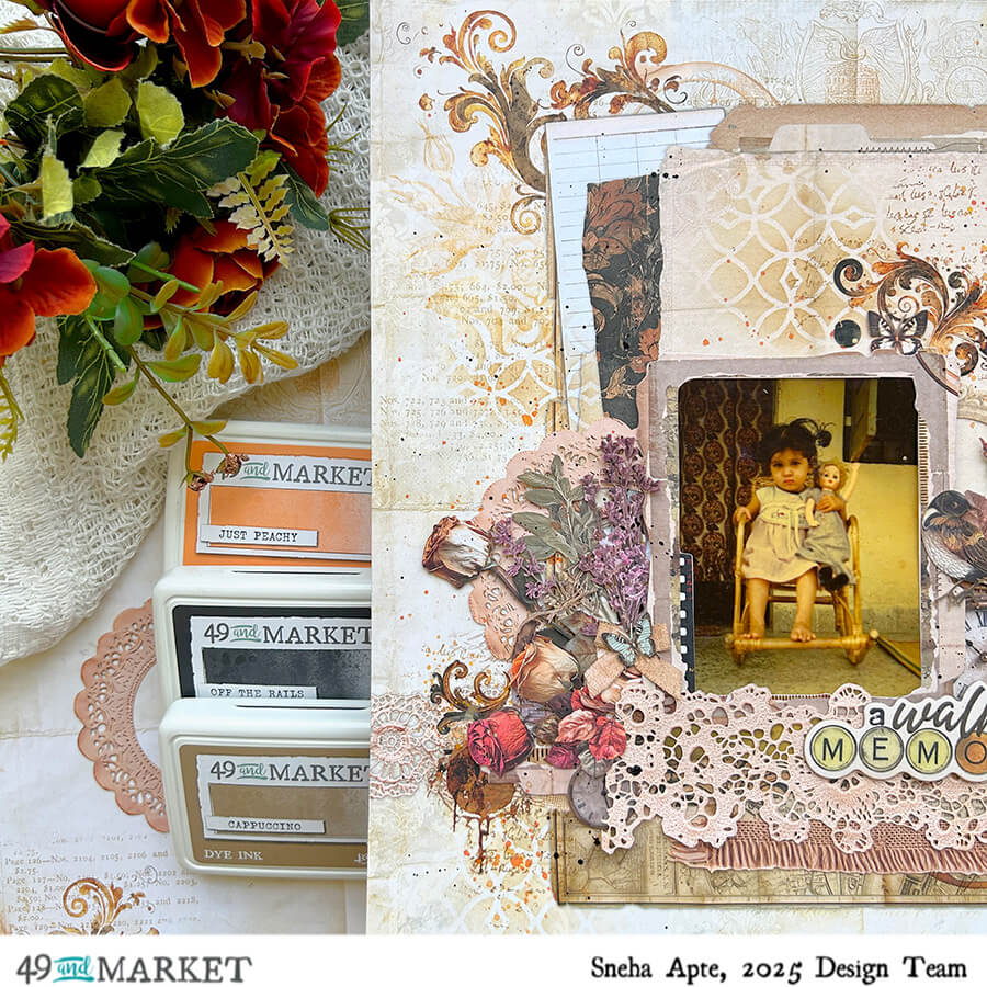 A Walk Down Memory Lane - Layout by Sneha