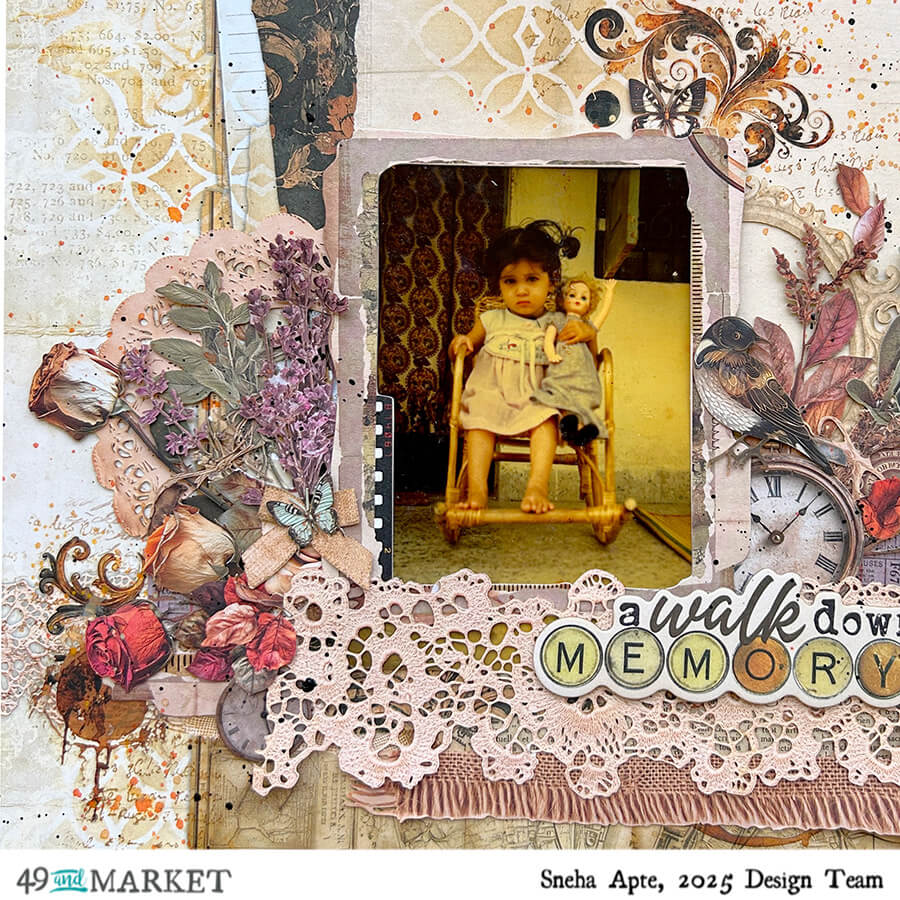 A Walk Down Memory Lane - Layout by Sneha