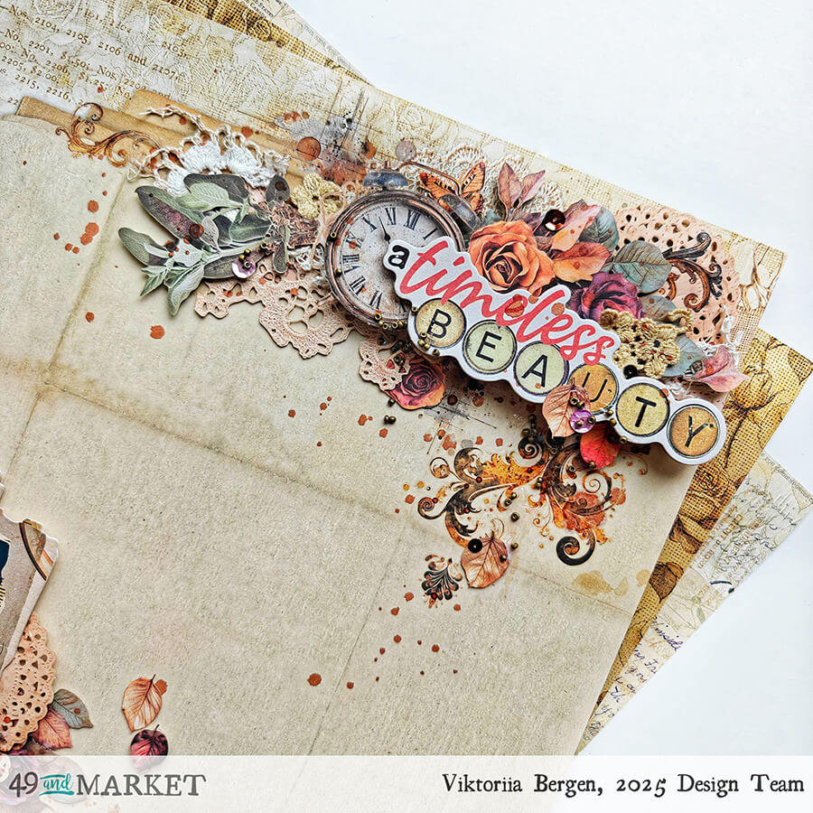 A Timeless beauty - Layout by Viktoriia