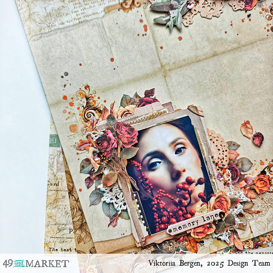 A Timeless beauty - Layout by Viktoriia