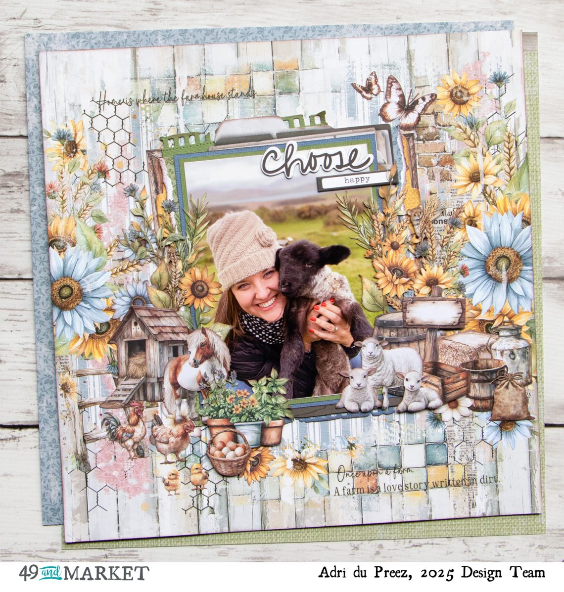 Choose happy - Layout by Adri