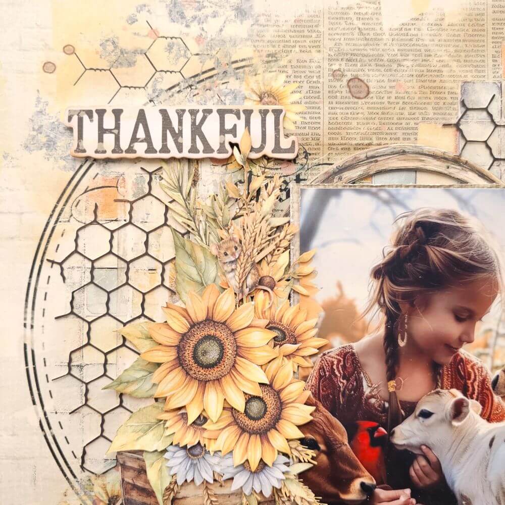 Thankful - LAyout by Michelle