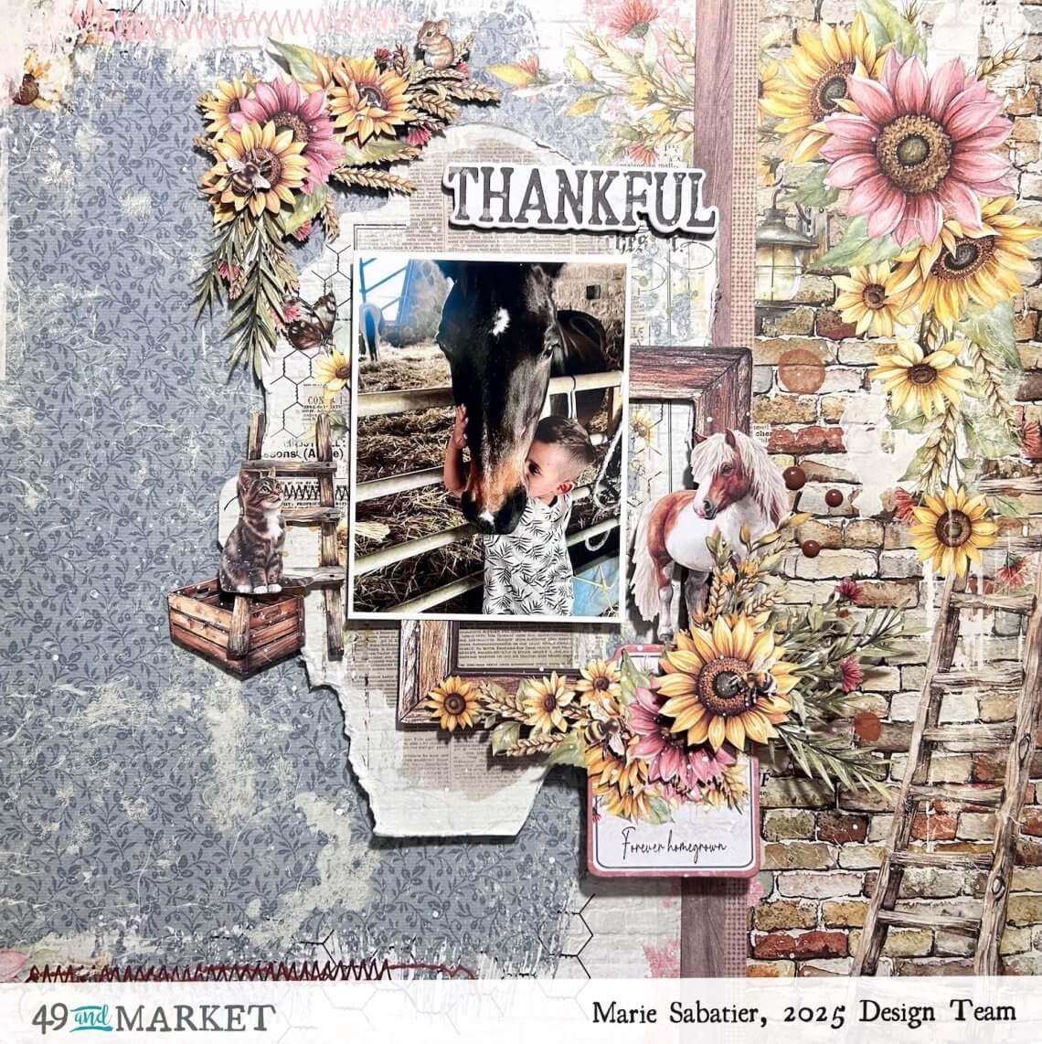 Thankfull - Layout by Marie