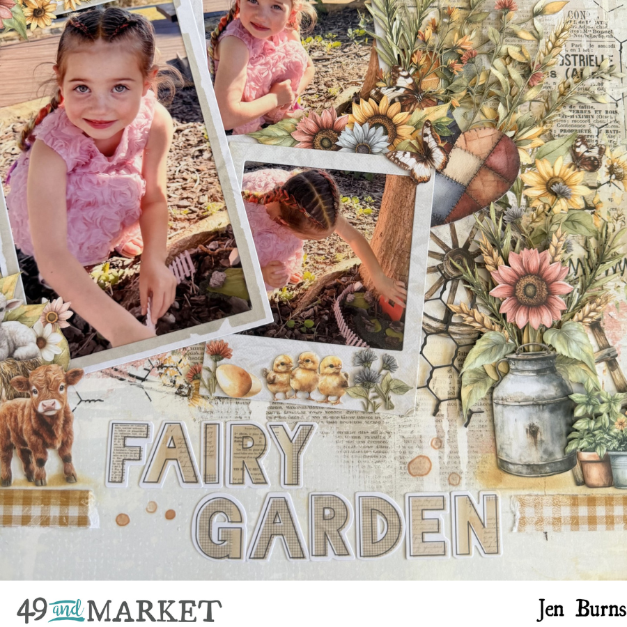 Fairy Garden - Layout by Jen
