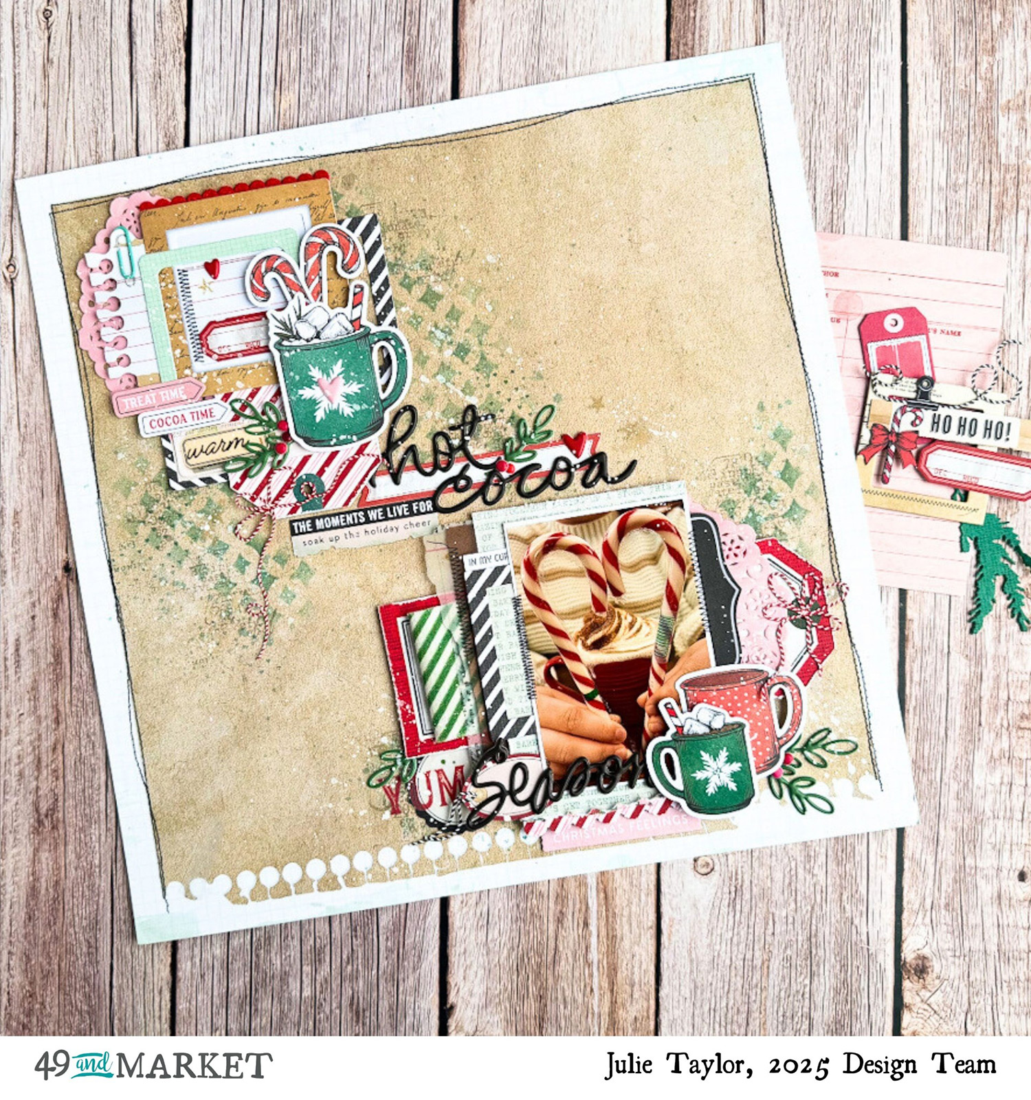 Hot cocoa season - Layout by Julie