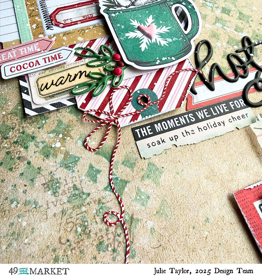Hot cocoa season - Layout by Julie