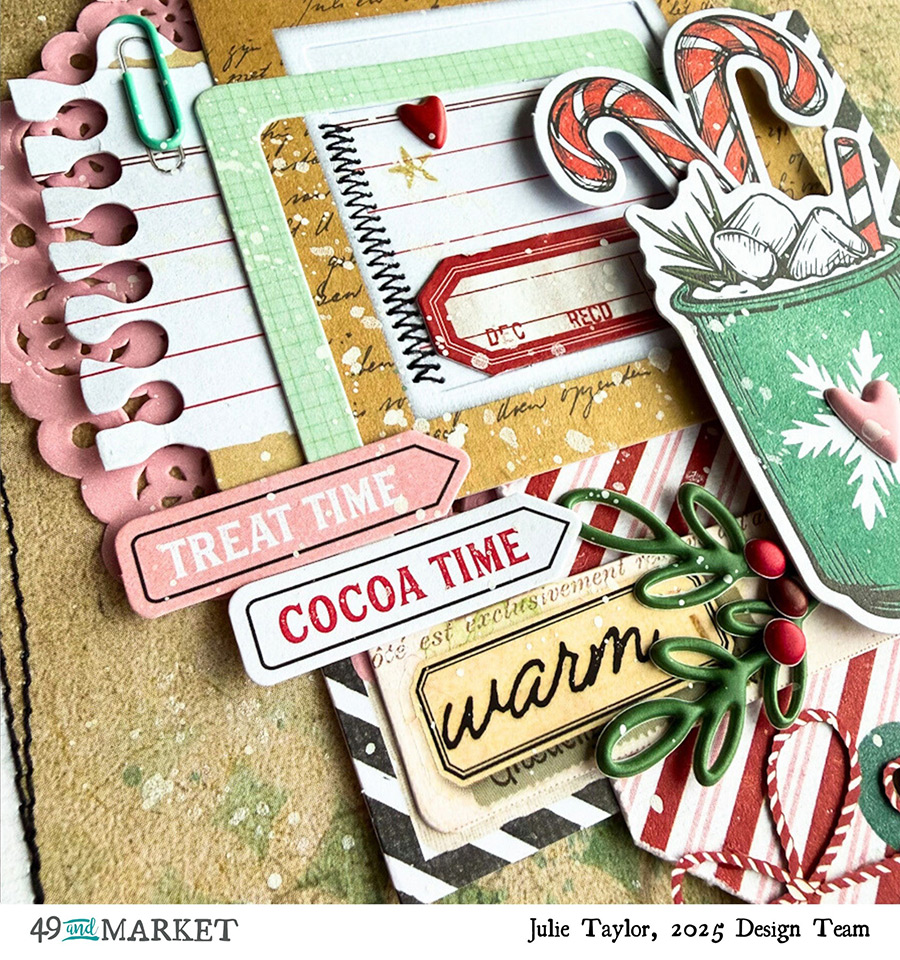 Hot cocoa season - Layout by Julie