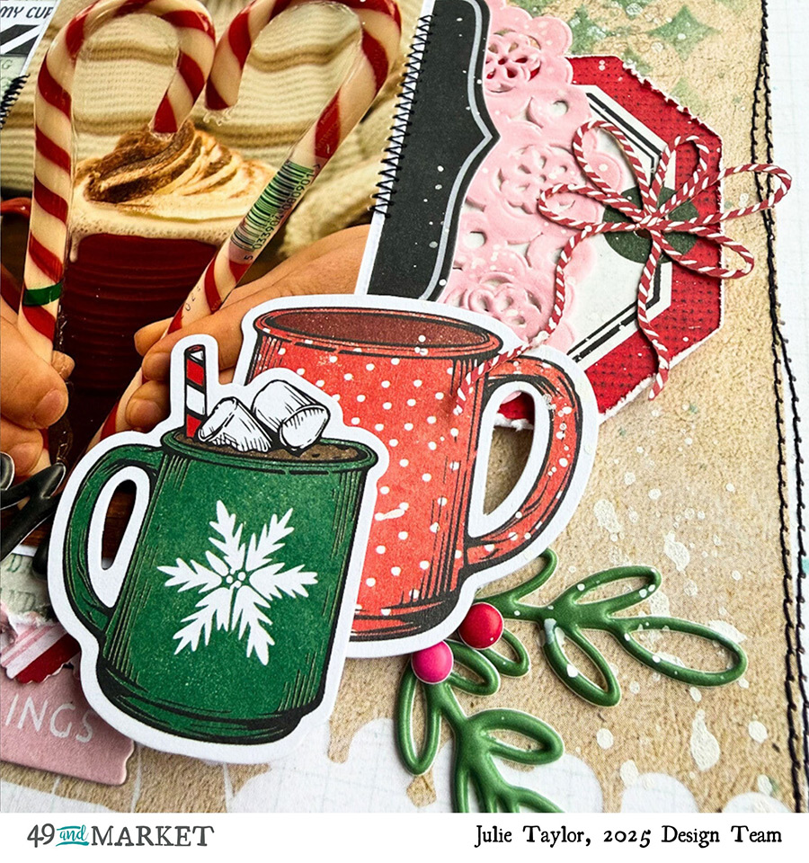 Hot cocoa season - Layout by Julie