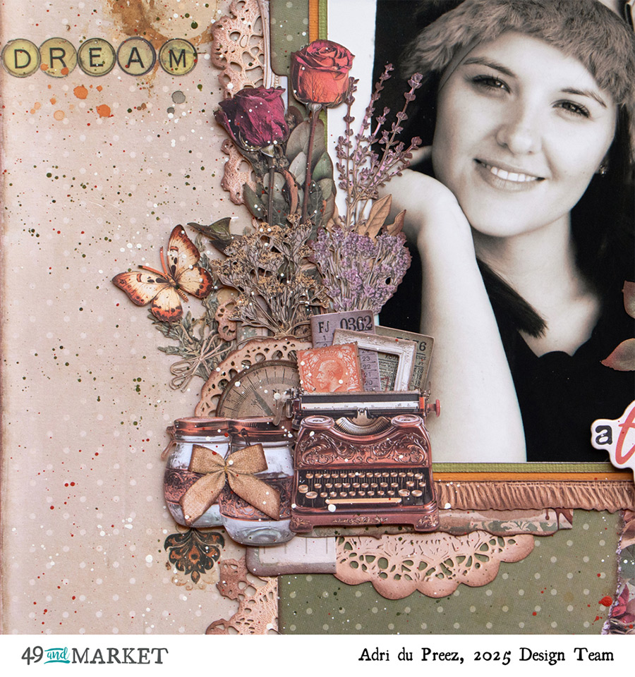A timeless beauty - Layout by Adri