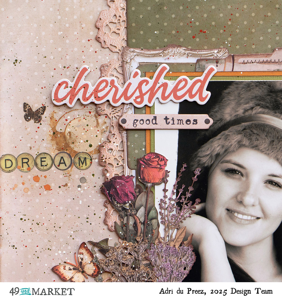 A timeless beauty - Layout by Adri