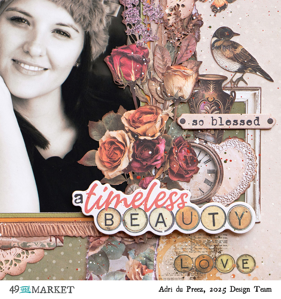 A timeless beauty - Layout by Adri