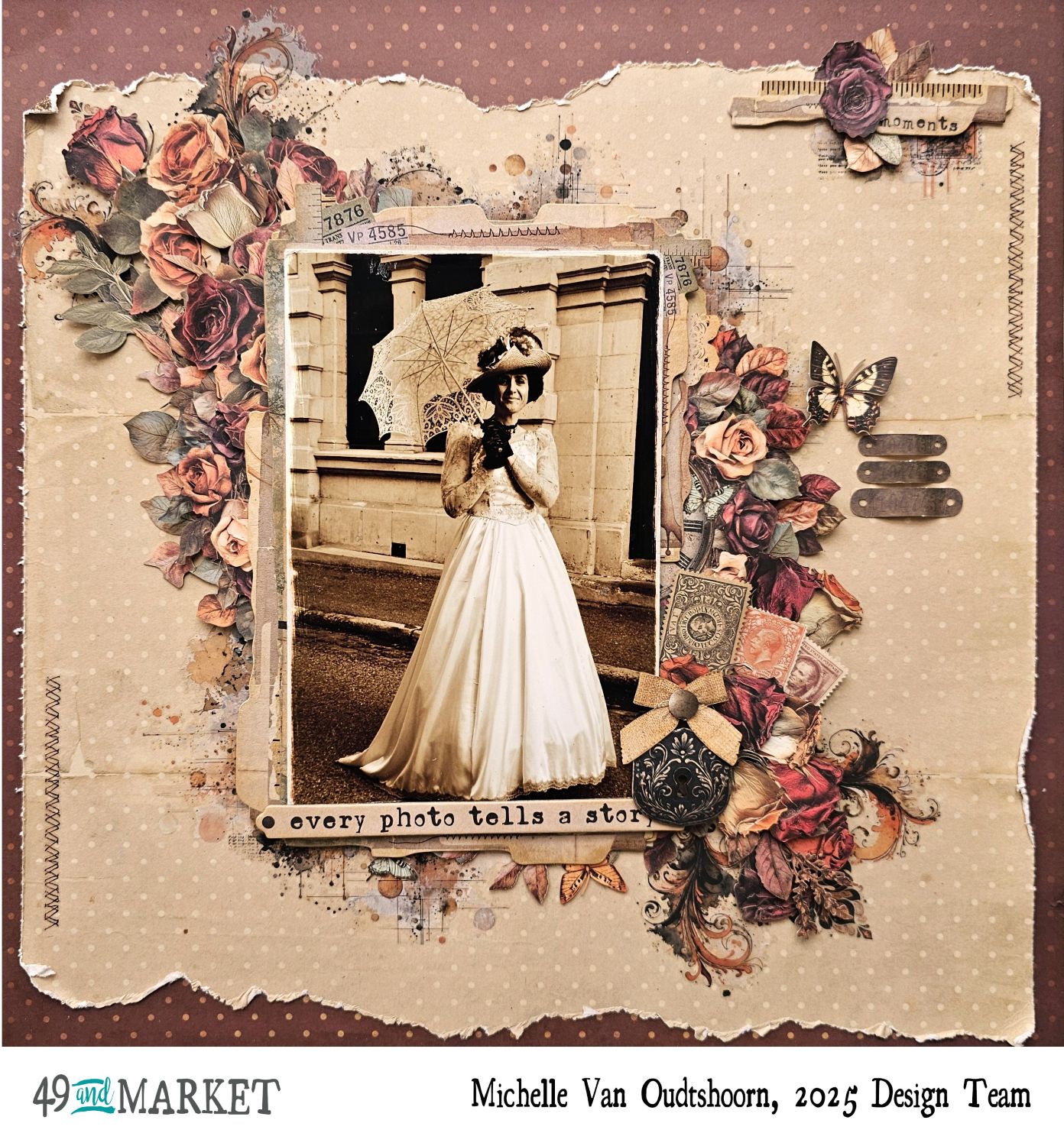 Every photo tells a story - Layout by Michelle